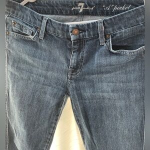Gently Used Size 29 7ForAllMankind Jeans A Pocket